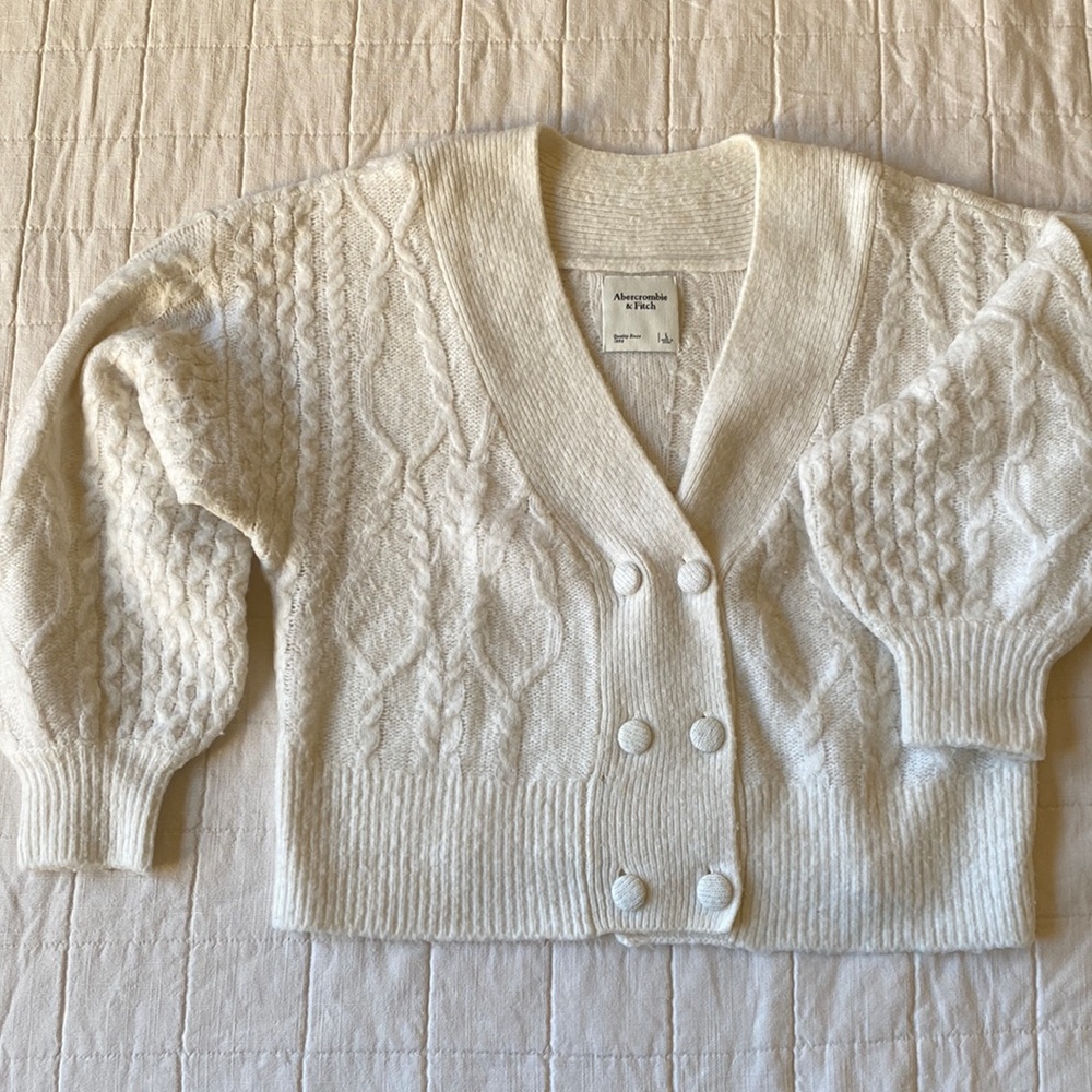 Abercrombie & Fitch Button Sweater